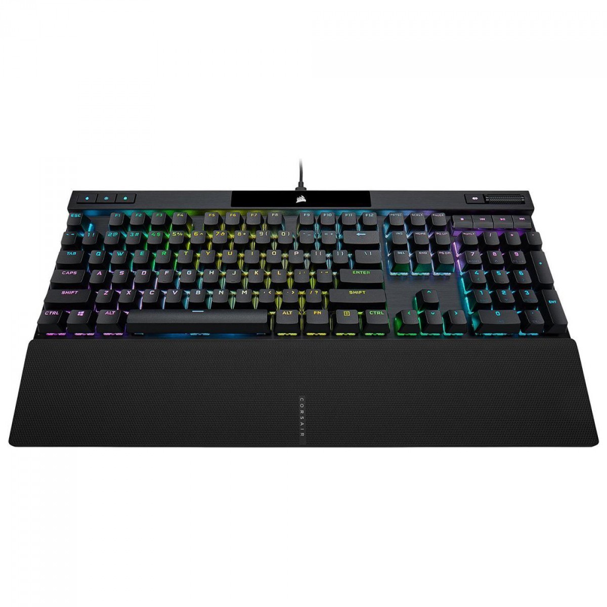 Teclado Mecânico Gamer Corsair K70 RGB PRO, Switch Cherry MX Speed, ANSI, Preto, CH-9109414-NA