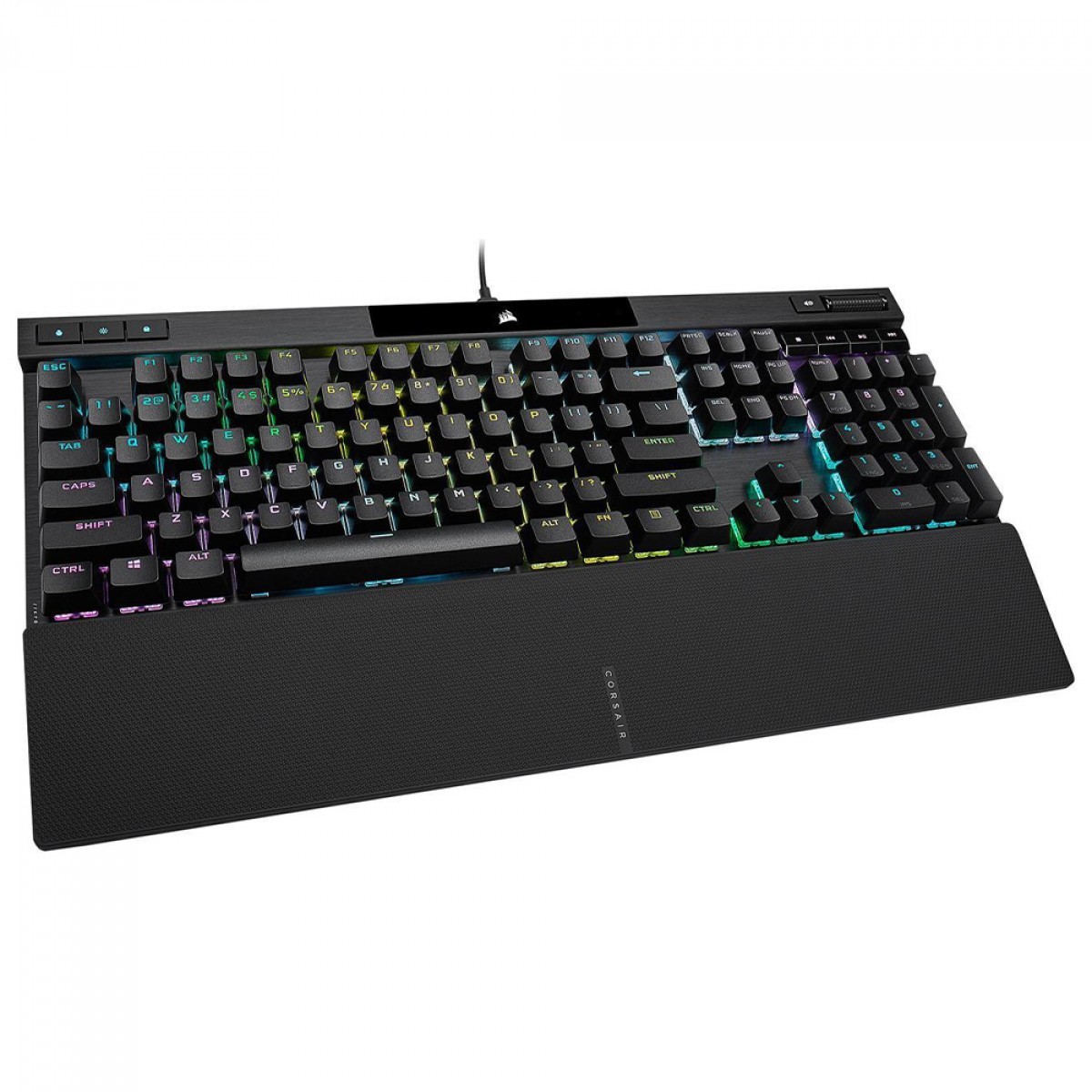 Teclado Mecânico Gamer Corsair K70 RGB PRO, Switch Cherry MX Speed, ANSI, Preto, CH-9109414-NA