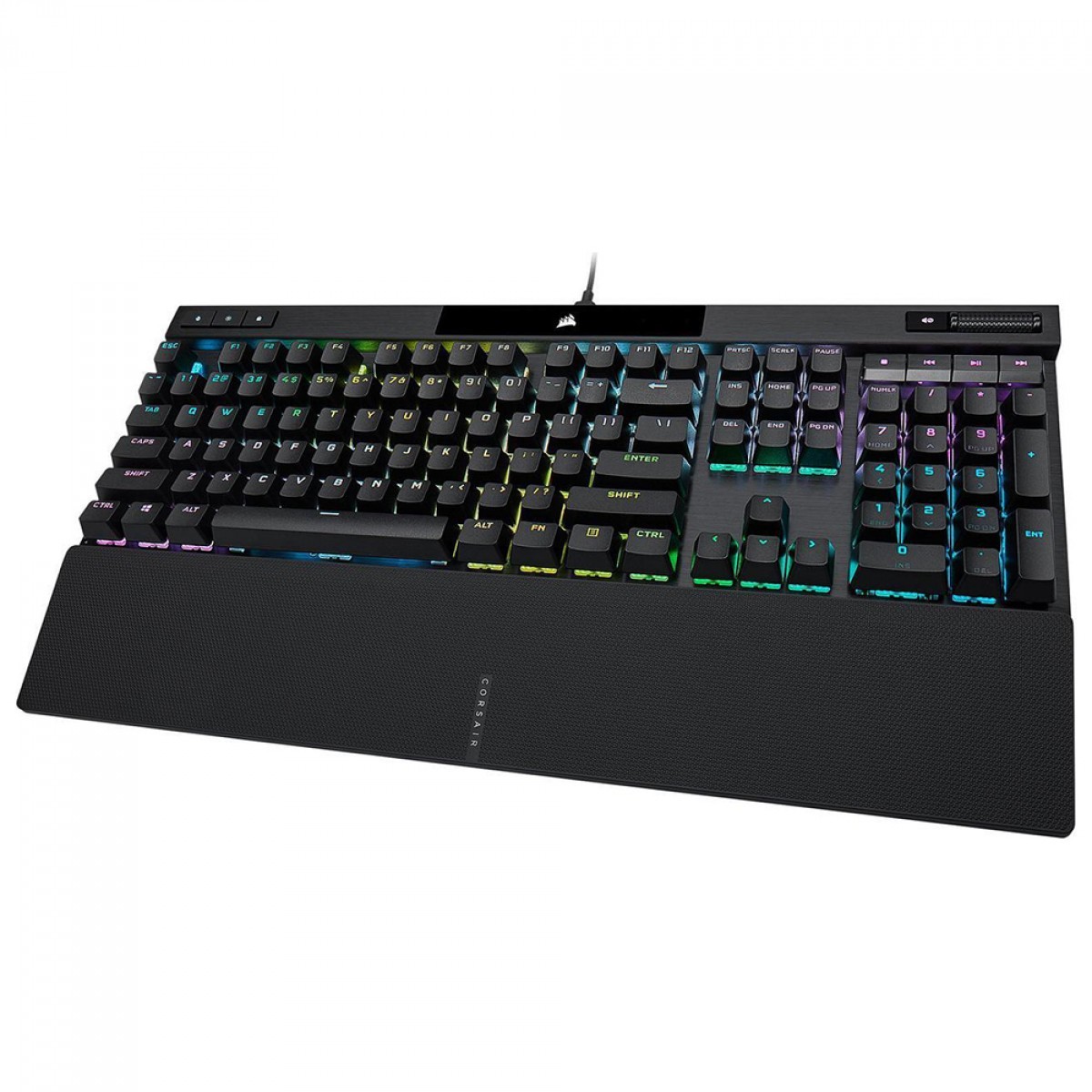 Teclado Mecânico Gamer Corsair K70 RGB PRO, Switch Cherry MX Speed, ANSI, Preto, CH-9109414-NA