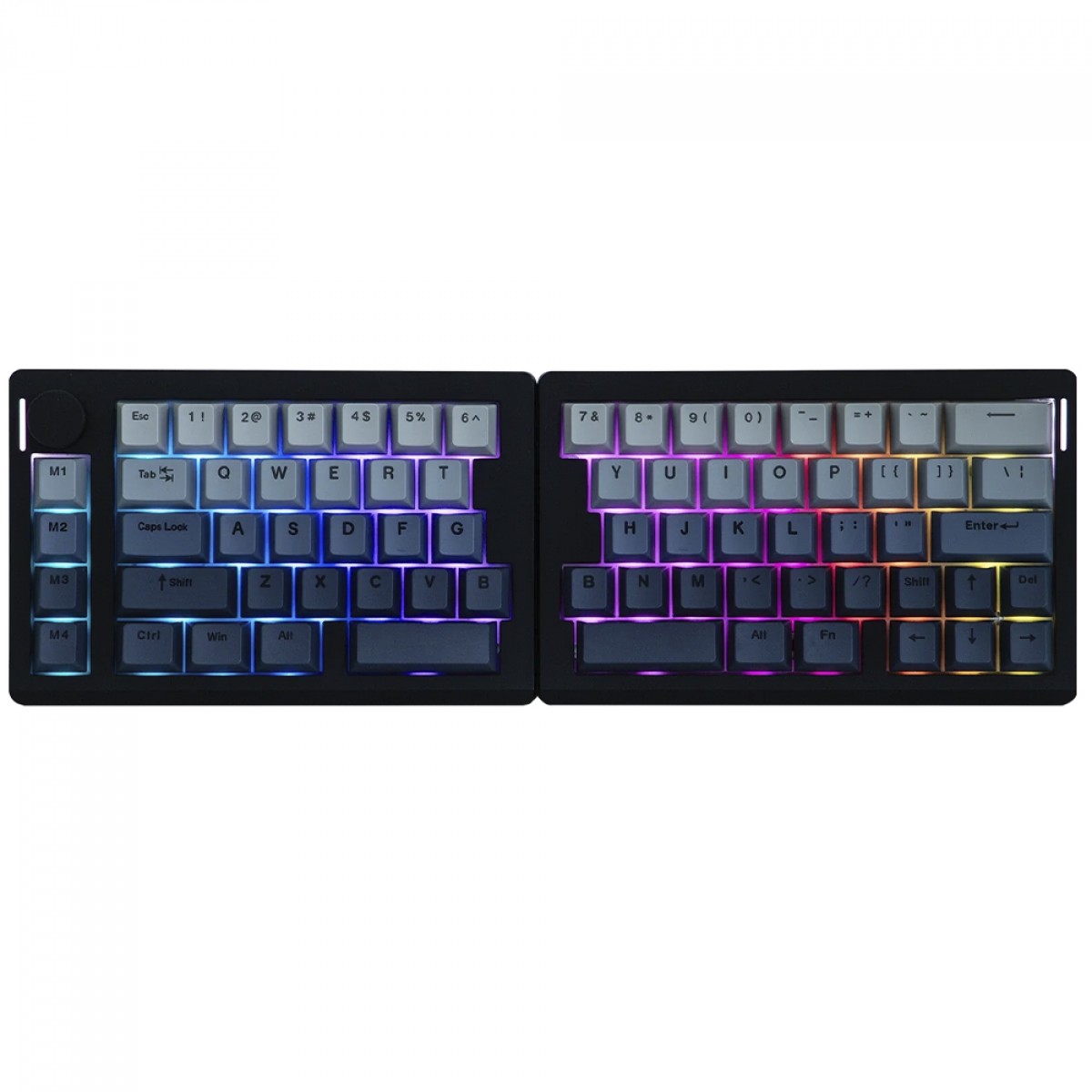 Teclado Mecânico Gamer Epomaker Split 70, Wireless/Bluetooth, RGB