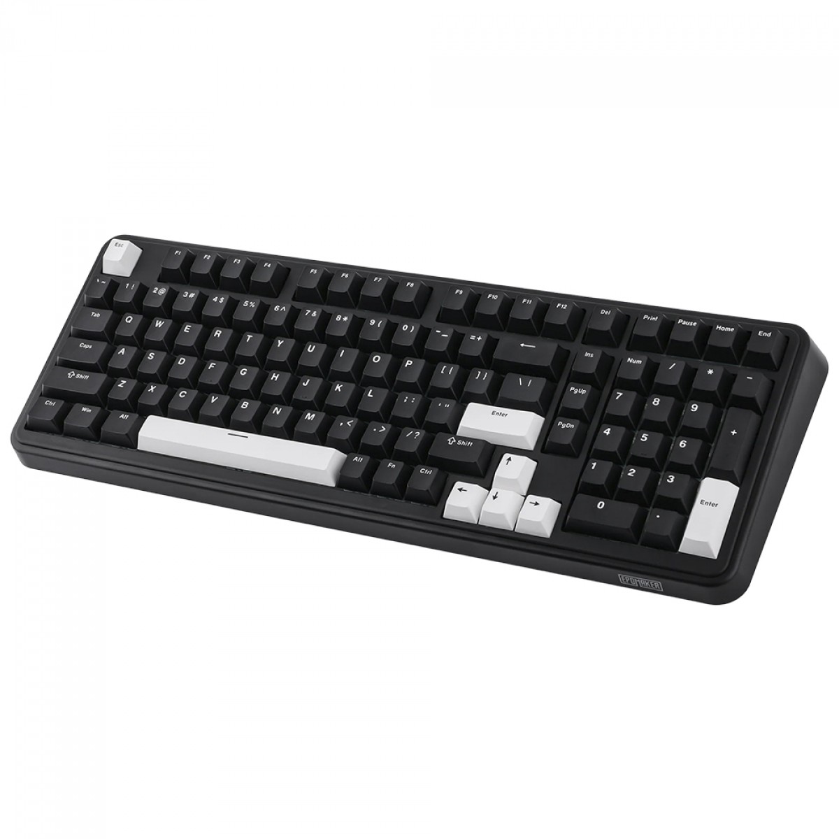 Teclado Mecânico Gamer Epomaker TH99 RGB, Wireless/Bluetooth, ANSI, Switch Creamy Jade, Preto