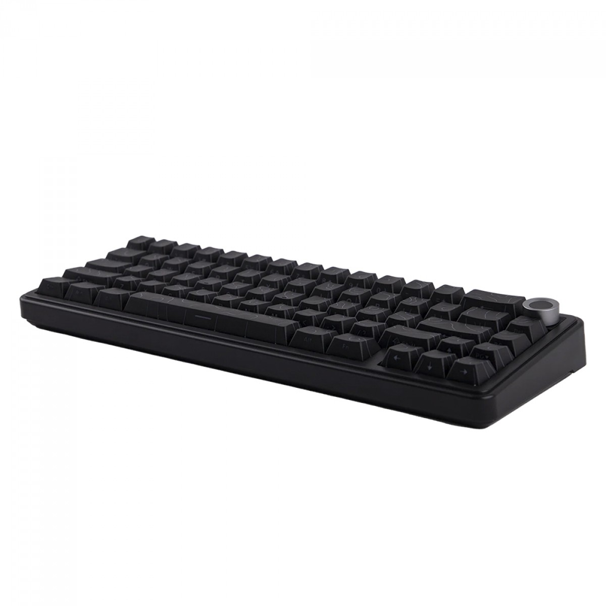 Teclado Mecânico Gamer Epomaker x Aula F65 PRO, Wireless/Bluetooth, RGB, Switch Ice Soul, ANSI, Black Contour