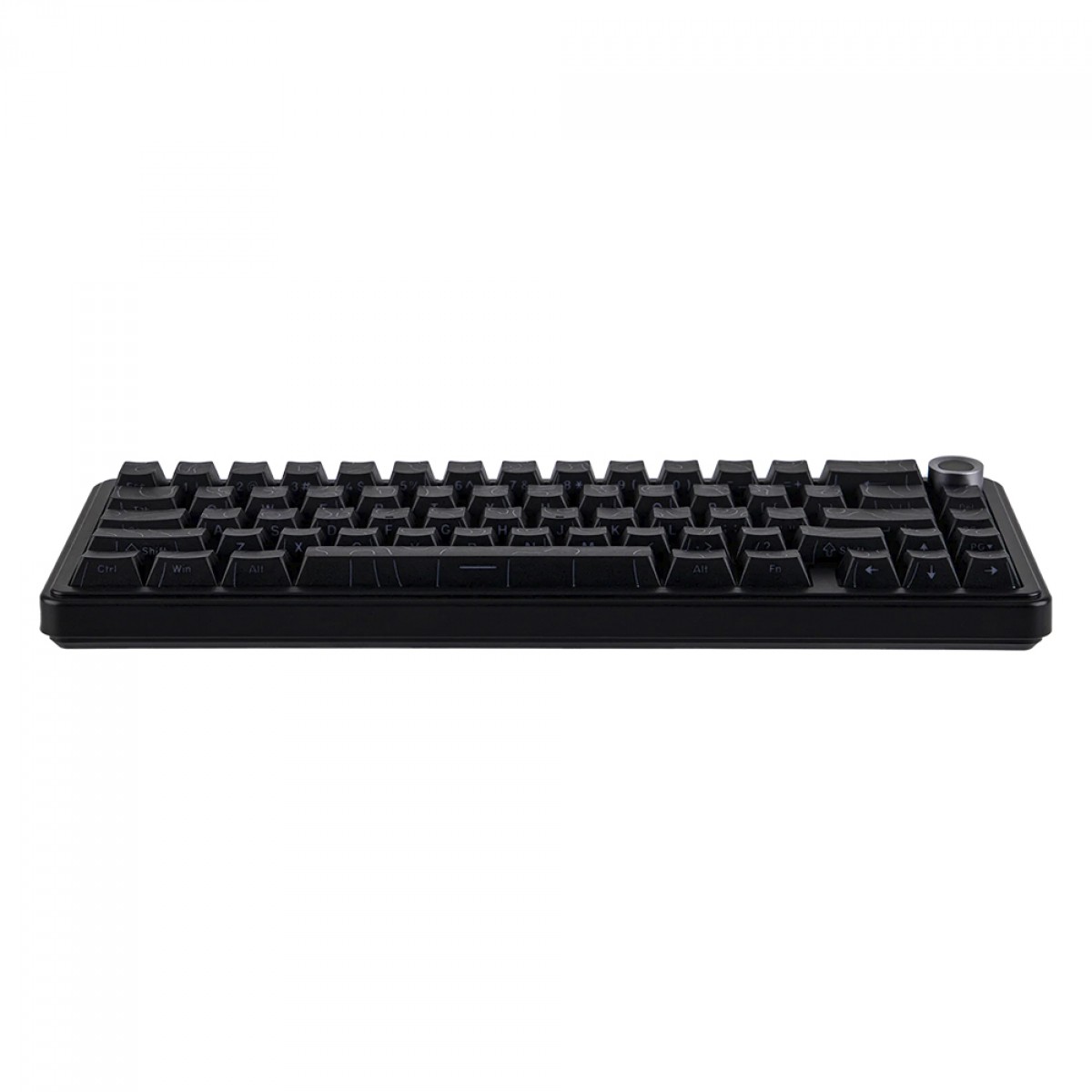 Teclado Mecânico Gamer Epomaker x Aula F65 PRO, Wireless/Bluetooth, RGB, Switch Ice Soul, ANSI, Black Contour