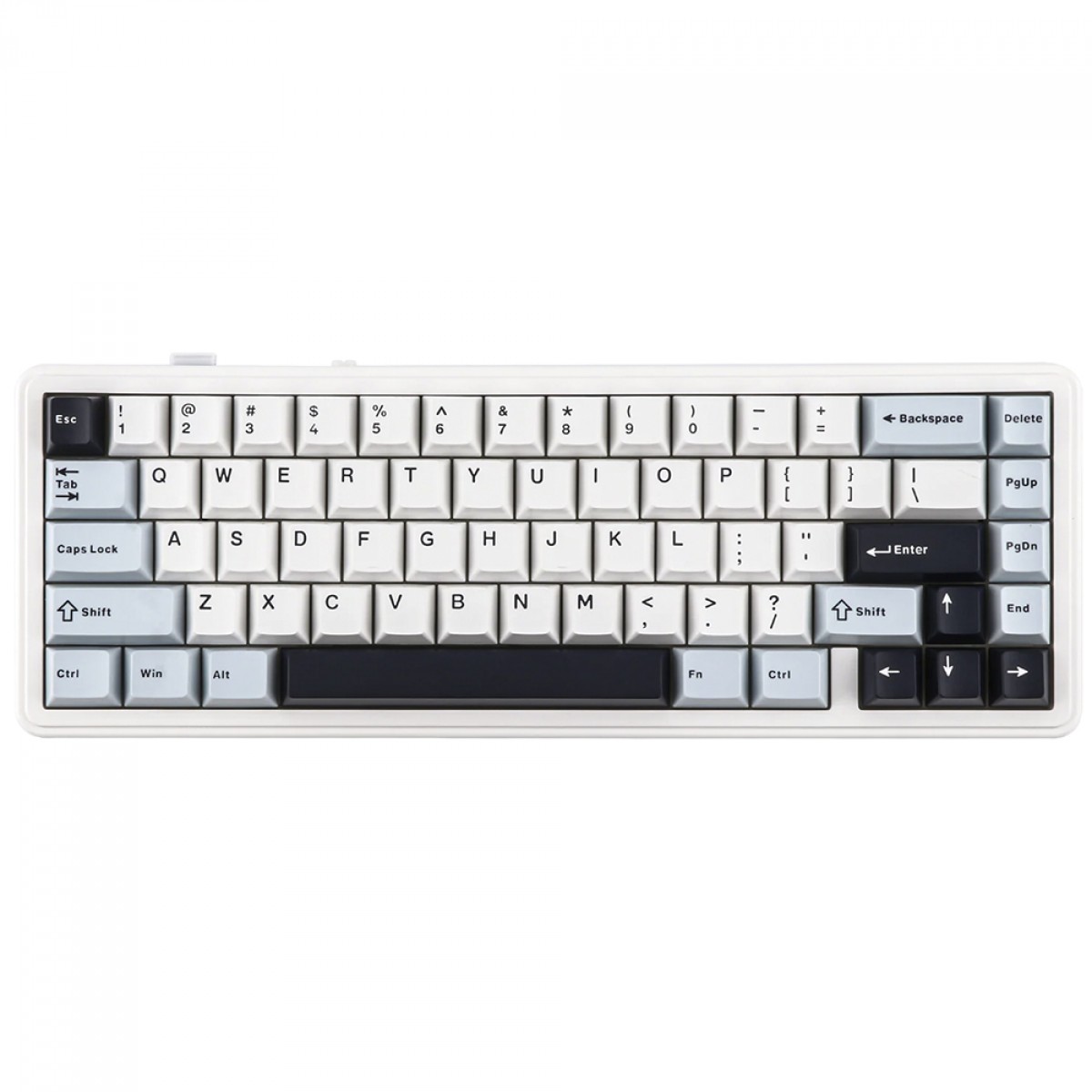 Teclado Mecânico Gamer Epomaker x Aula F65, Wireless/Bluetooth, RGB, Switch Reaper, ANSI, Blue