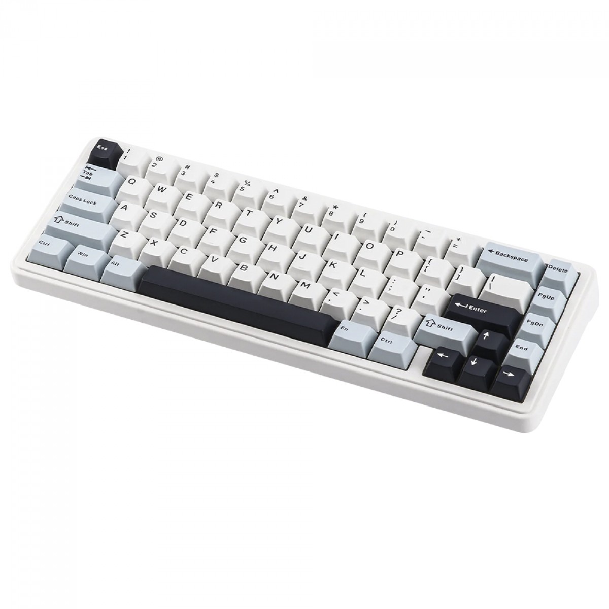 Teclado Mecânico Gamer Epomaker x Aula F65, Wireless/Bluetooth, RGB, Switch Reaper, ANSI, Blue