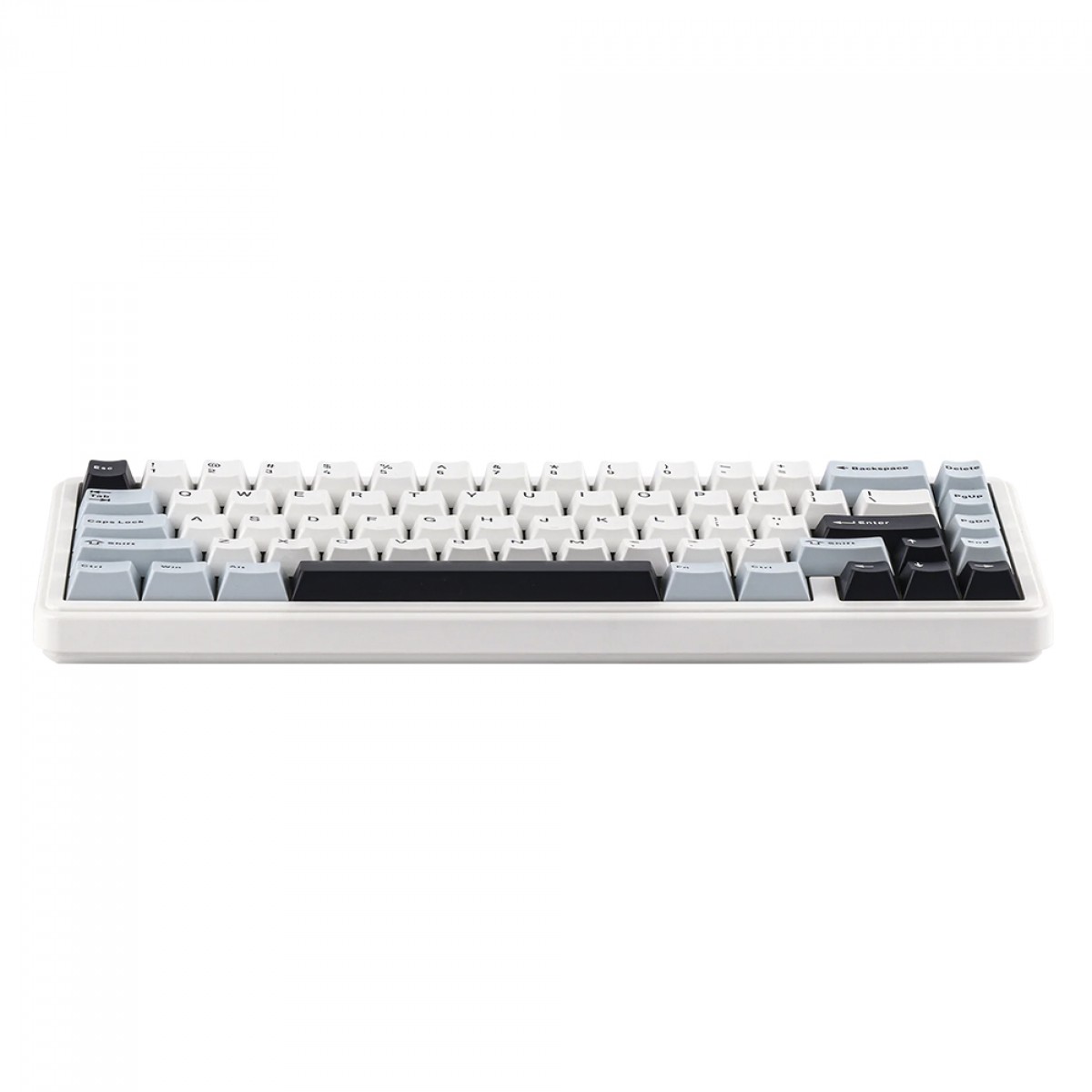 Teclado Mecânico Gamer Epomaker x Aula F65, Wireless/Bluetooth, RGB, Switch Reaper, ANSI, Blue