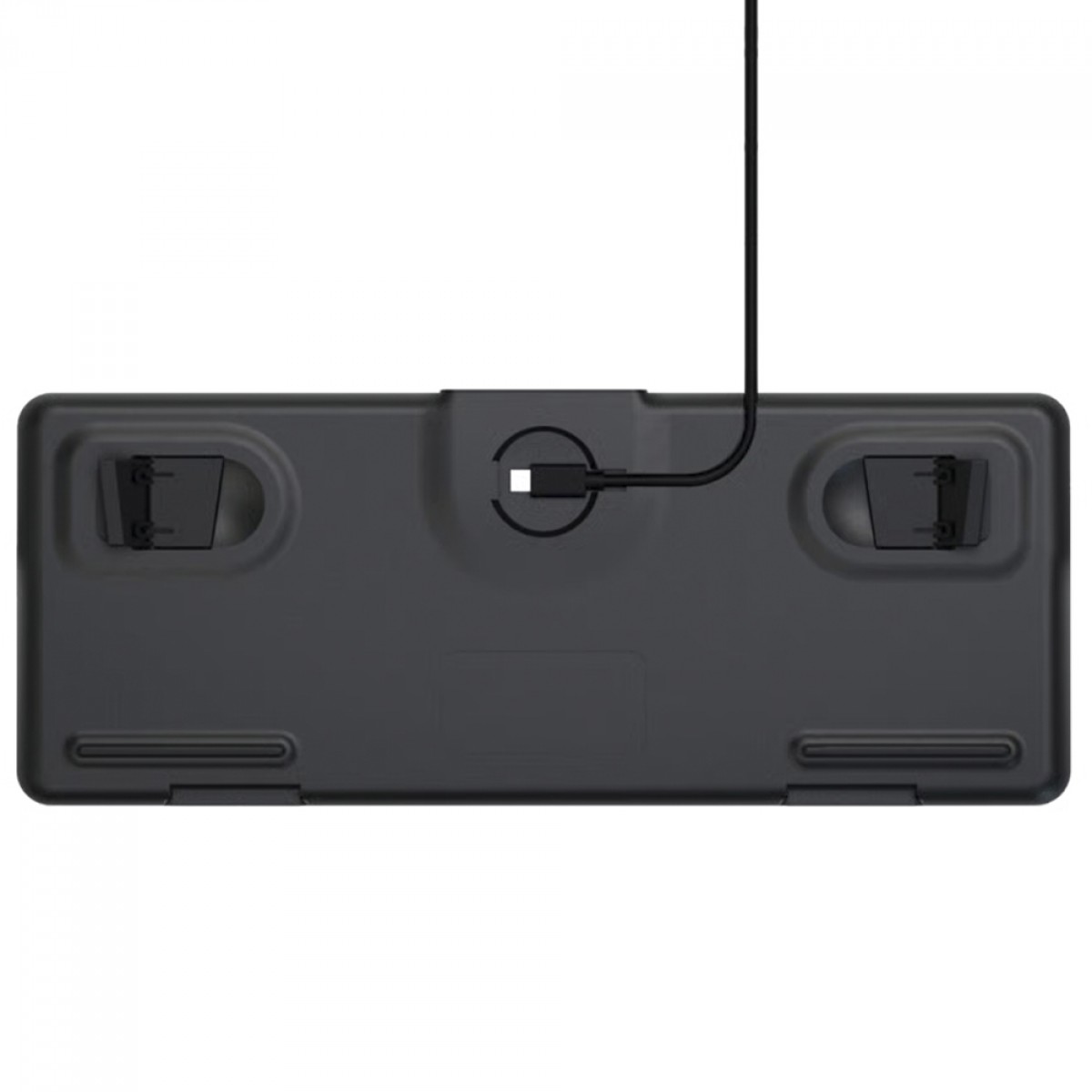 Teclado Mecânico Gamer Fnatic MiniStreak Silent, RGB, ISO, Switch Silent Red, TKL, Preto, KB0004-001