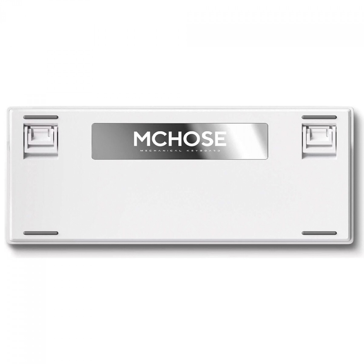 Teclado Mecânico Gamer MCHOSE G75 Pro, Wireless, Bluetooth, RGB, Switch Matcha Latte, ANSI, 75%, Verde e Branco, G75-9A