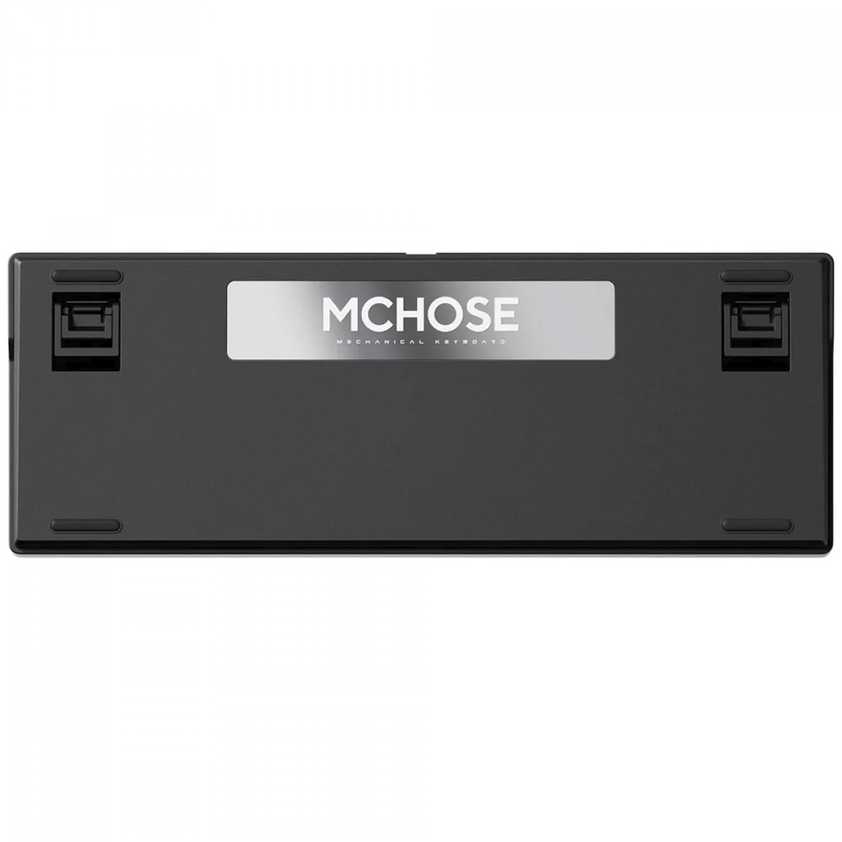 Teclado Mecânico Gamer MCHOSE G98 Pro, Wireless, Bluetooth, RGB, Switch Flame Orange, ANSI, 98%, Preto, HW-G98S-5