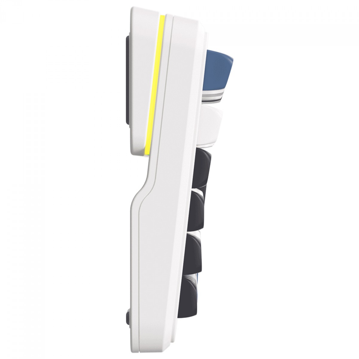 Teclado Mecânico Gamer MCHOSE K99 Navy Blue, Wireless, Bluetooth, RGB, Switch Hyacinth, ANSI, Layout 98%, Branco, K99-3A