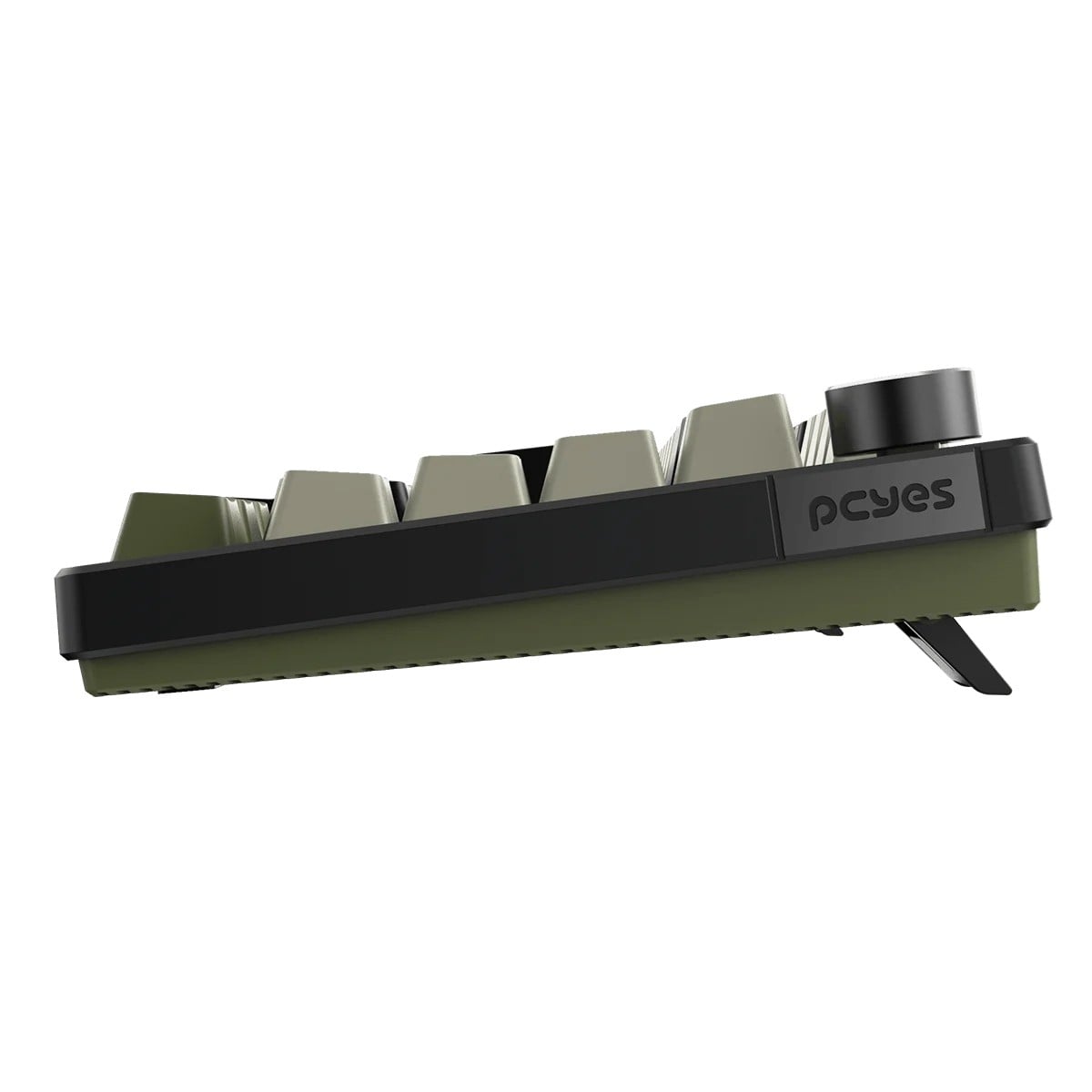 Teclado Mecânico Gamer PCYes Arkeum Cammo Edition, 75%, Switch Red, ABNT2, Verde e Preto, AKCM75RBR