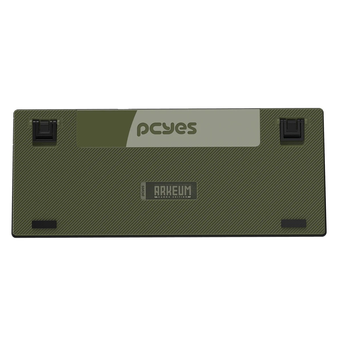 Teclado Mecânico Gamer PCYes Arkeum Cammo Edition, 75%, Switch Red, ABNT2, Verde e Preto, AKCM75RBR