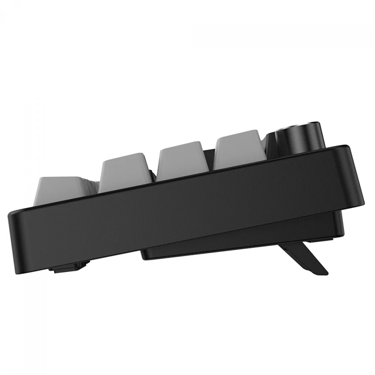 Teclado Mecânico Gamer PCYes Mecka Black Vulcan, Rainbow, Switch Outemu Blue, 65%, ABNT2, Preto, TPMKBVBL