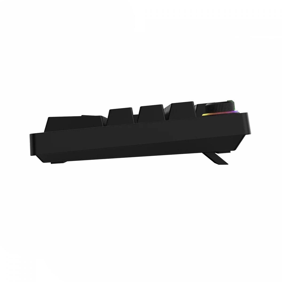 Teclado Mecânico Gamer PCYES Zecky Black Vulcan, 100%, Switch Blue, Rainbow, ABNT2, Preto, PTZKBVBL