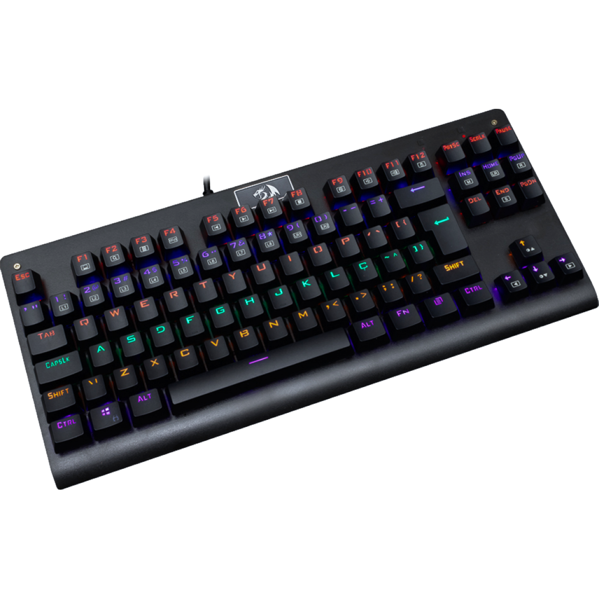 Teclado Mecânico Gamer Redragon Dark Avenger K568 Rainbow ...