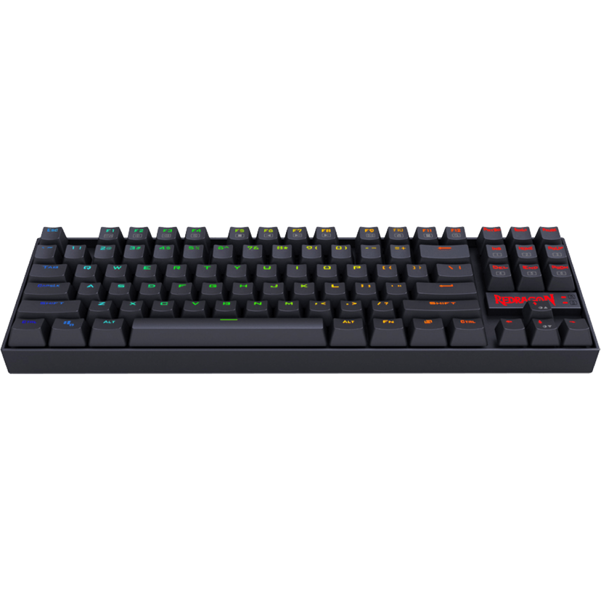 Teclado Mecânico Gamer Redragon Kumara K552 RGB, Switch Red, ABNT2, Black - Open Box
