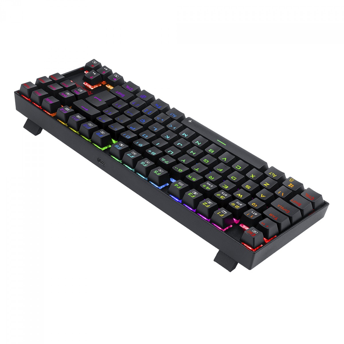 Teclado Mecânico Gamer Redragon Kumara Pro, Wireless, RGB, Switch Brown