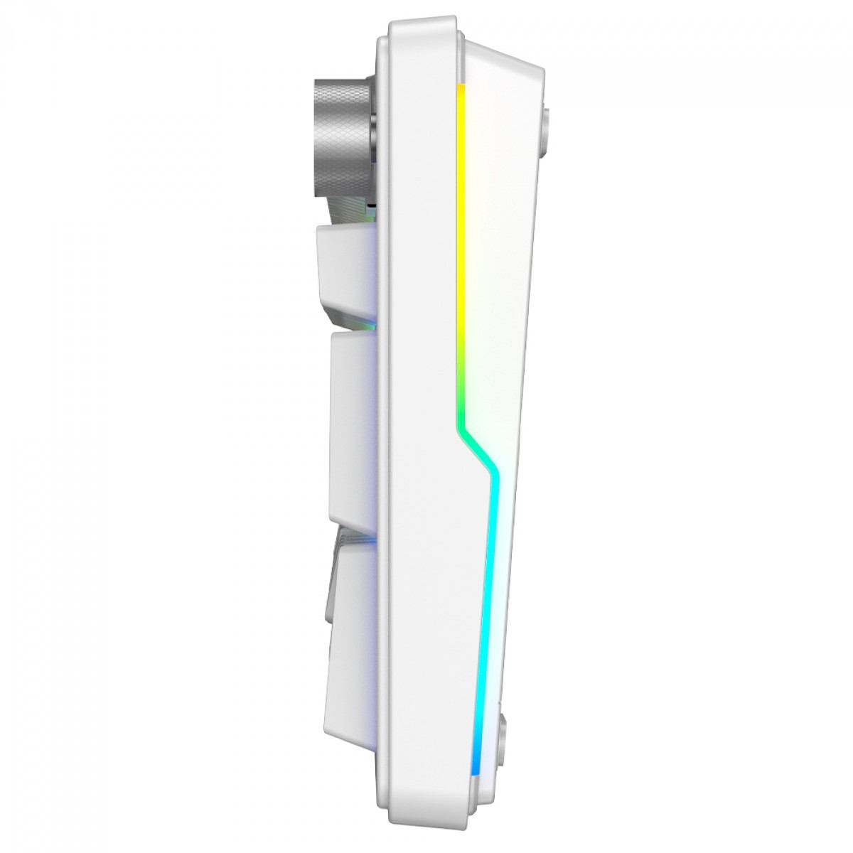 Teclado Mecânico Gamer SuperFrame Phantom, RGB, Wireless/Bluetooth, Switch KTT WineRed Linear, ABNT2, Branco, SF-KB-PHKTFSWRTAB