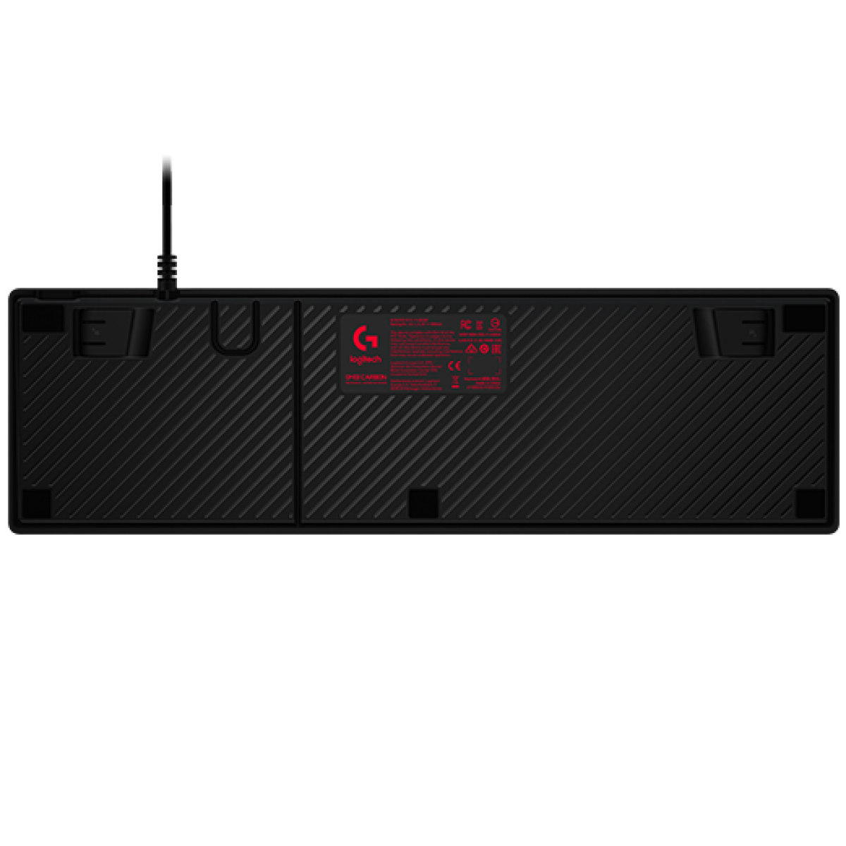 Teclado Mecânico Gamer Logitech G413 Carbon Switch Romer-G Tactile, Led Red