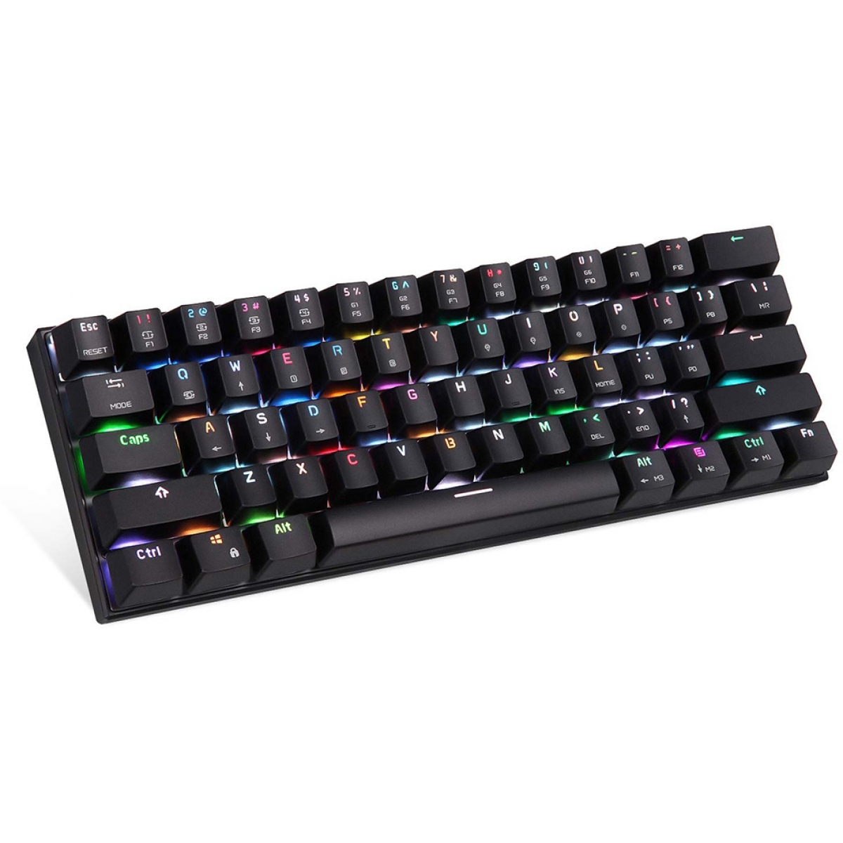 Teclado Mecanico MotoSpeed CK62 RGB, Switch Outemu Blue, FMSTC0019AZL