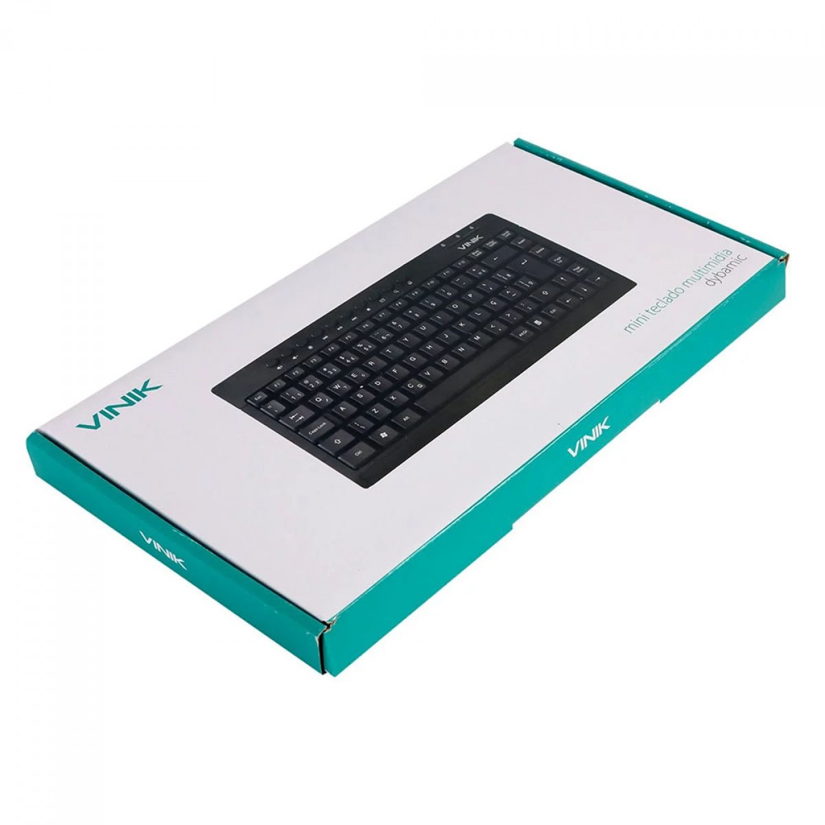 Teclado Multimidia Dynamic 10, USB, ABNT2, Preto, DT111