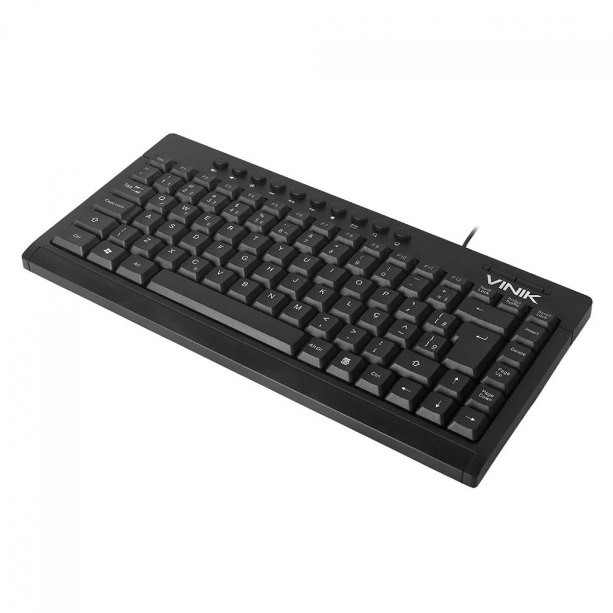 Teclado Multimidia Dynamic 10, USB, ABNT2, Preto, DT111