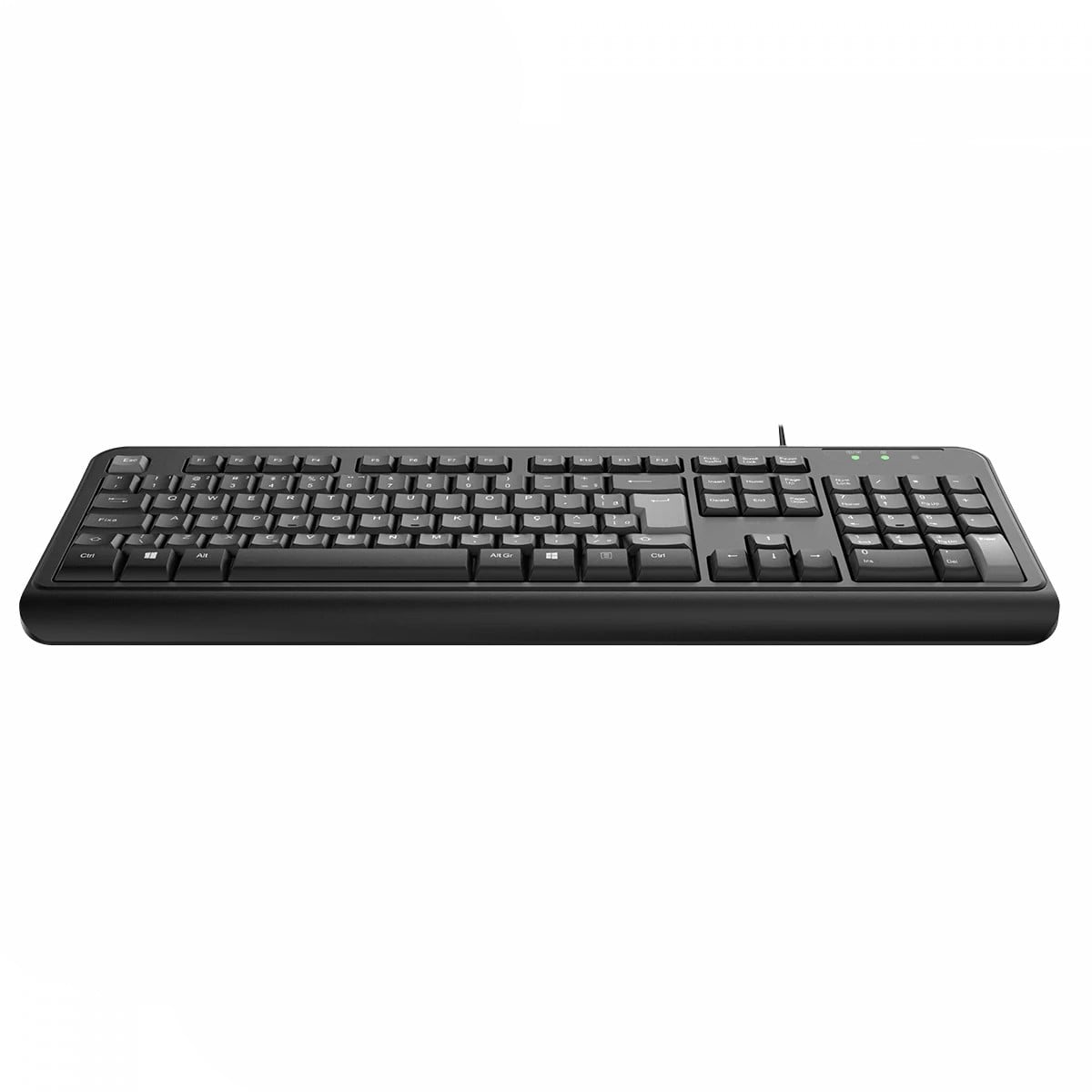 Teclado PCYes Comfort, USB, ABNT2, Full Size, Preto, CMFBK