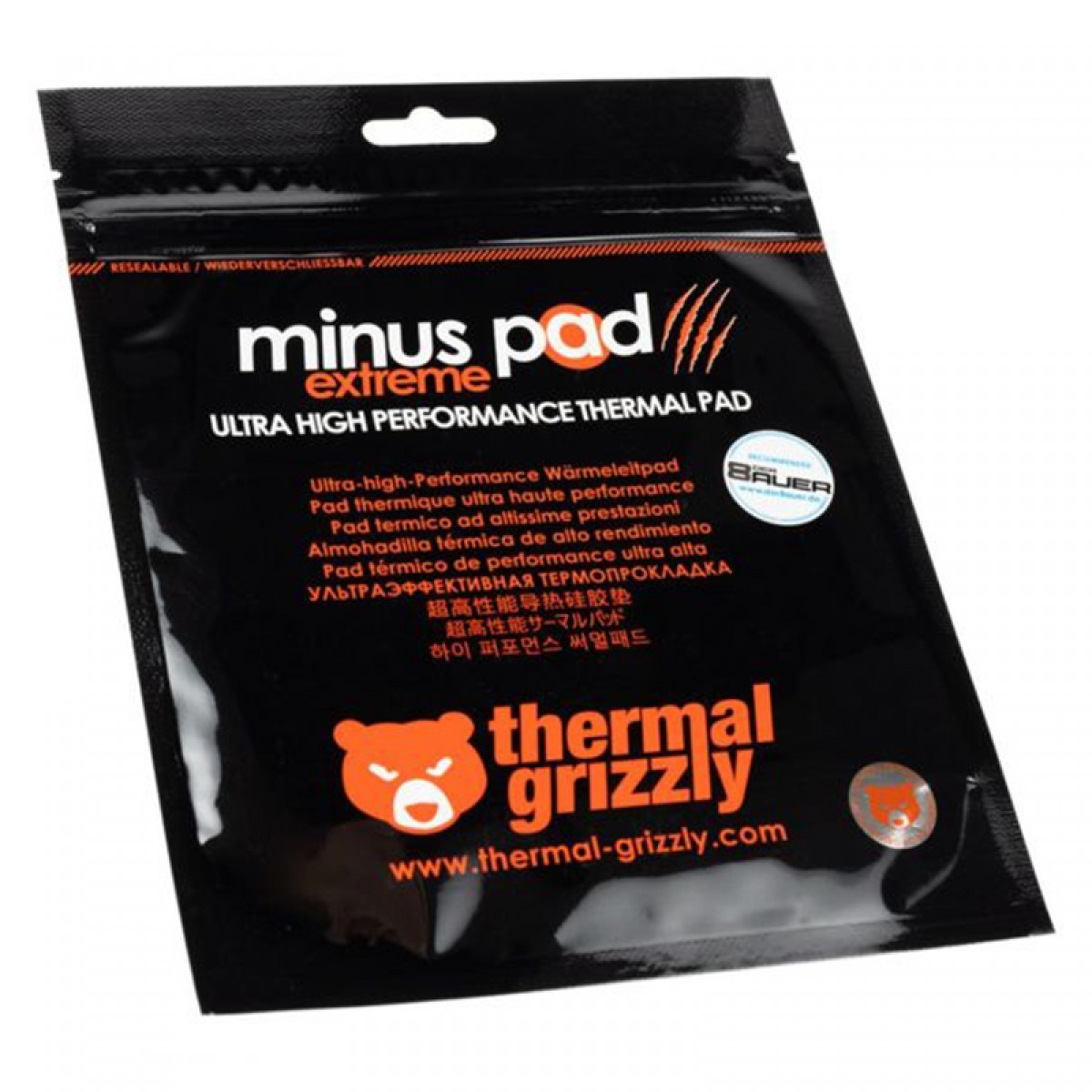 Thermal Pad Thermal Grizzly Minus Pad EXTREME, 120 x 20 x 0.5mm, TG-MPE-120-20-05-R