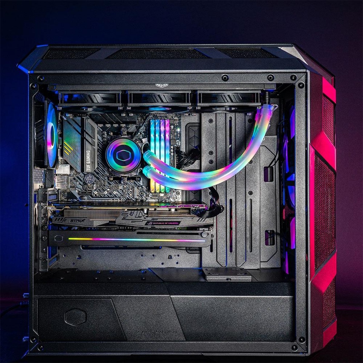 Tubo para Water Cooler Cooler Master LED Tube Sleeve A1, ARGB, 2 Unidades, MFX-ATHN-10NNN-R1