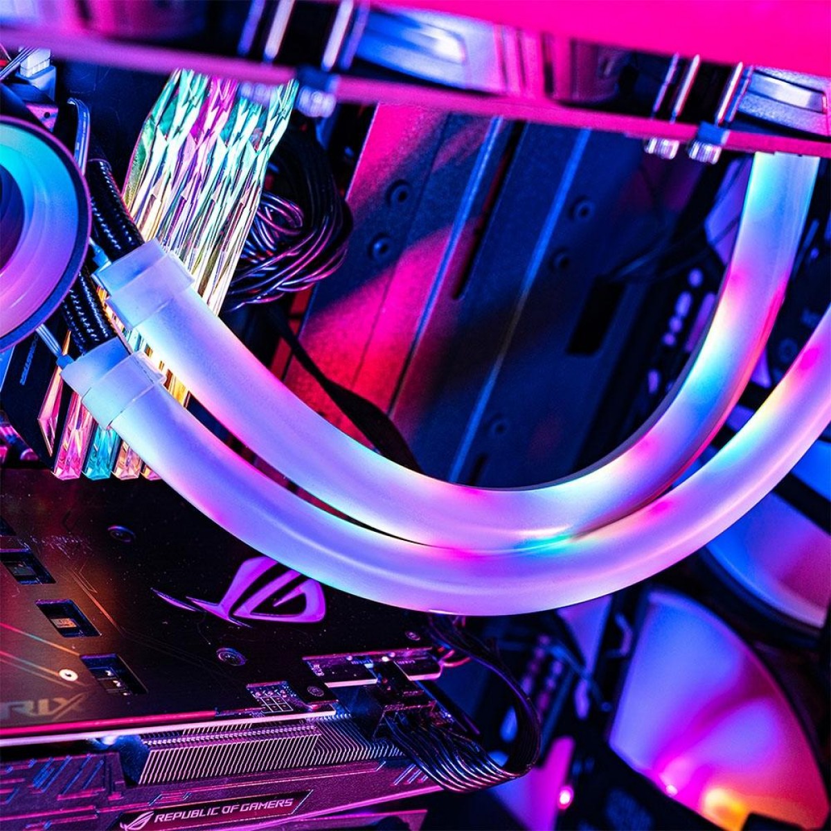 Tubo para Water Cooler Cooler Master LED Tube Sleeve A1, ARGB, 2 Unidades, MFX-ATHN-10NNN-R1