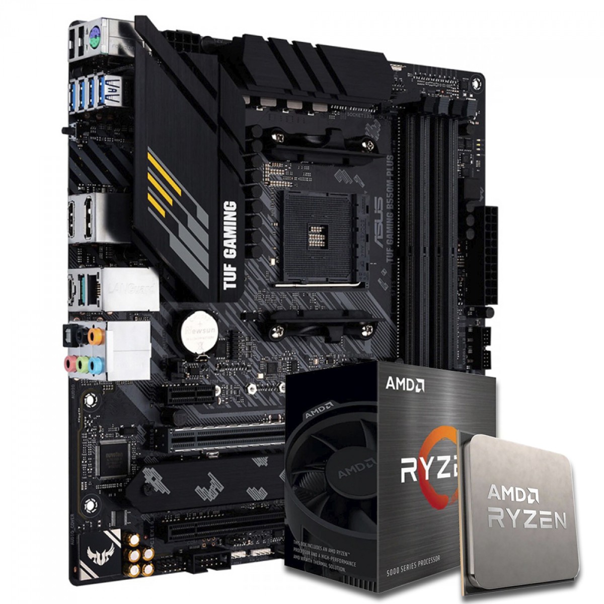 Kit Upgrade, Asus TUF Gaming B550M-Plus + AMD Ryzen 5 5600G
