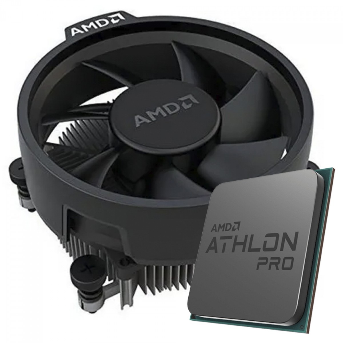 Kit Upgrade Athlon PRO 200GE + Placa Mãe A320