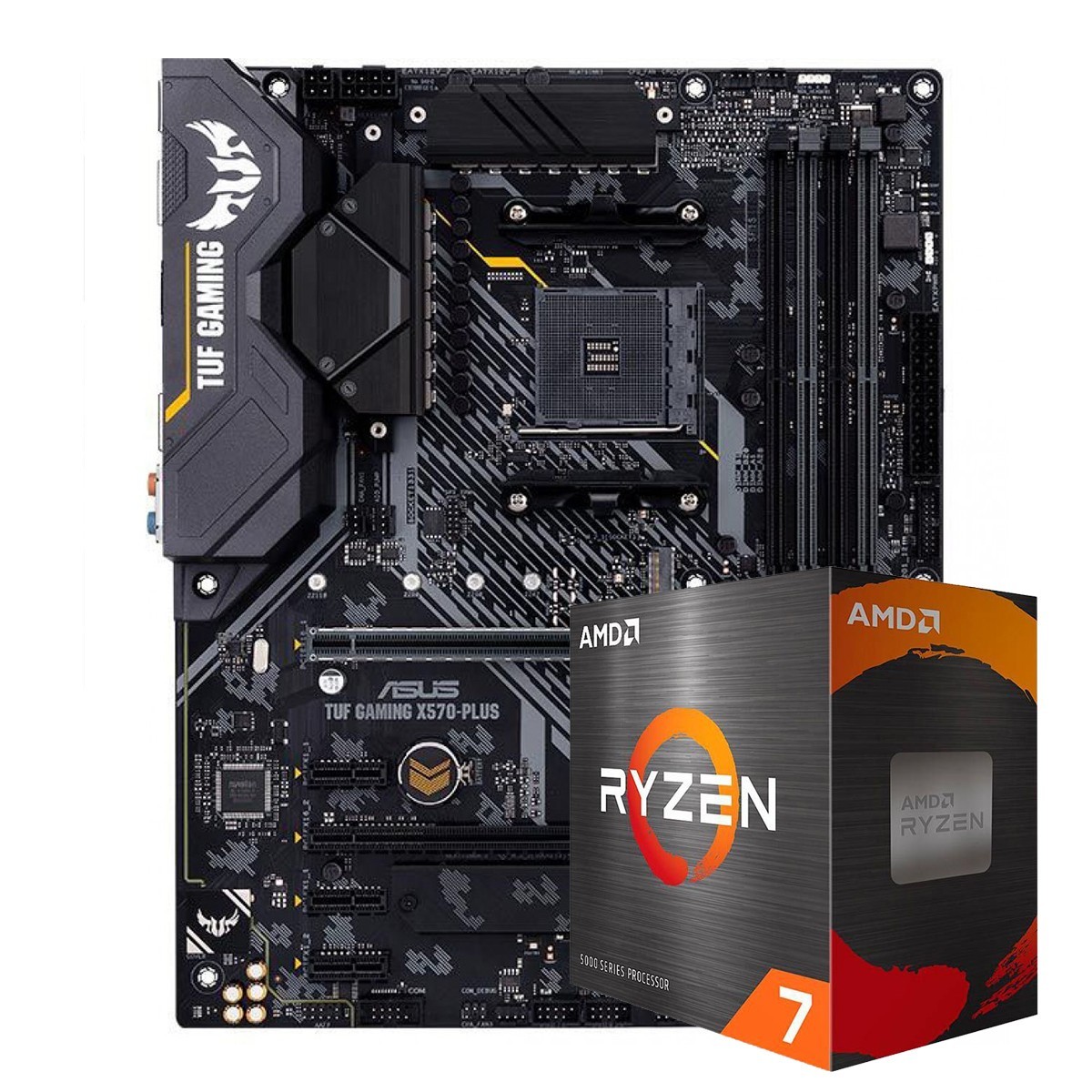 Kit Upgrade Asus TUF Gaming X570-Plus + AMD Ryzen 7 5800x