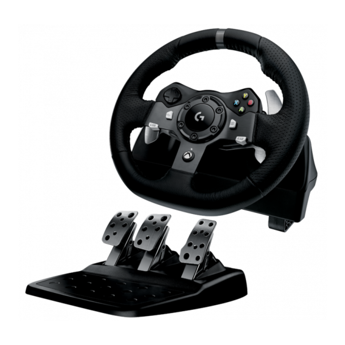 Volante Logitech G920 Driving Force, Com Pedal, PC, Xbox Series X|S, Xbox One, 941-000122