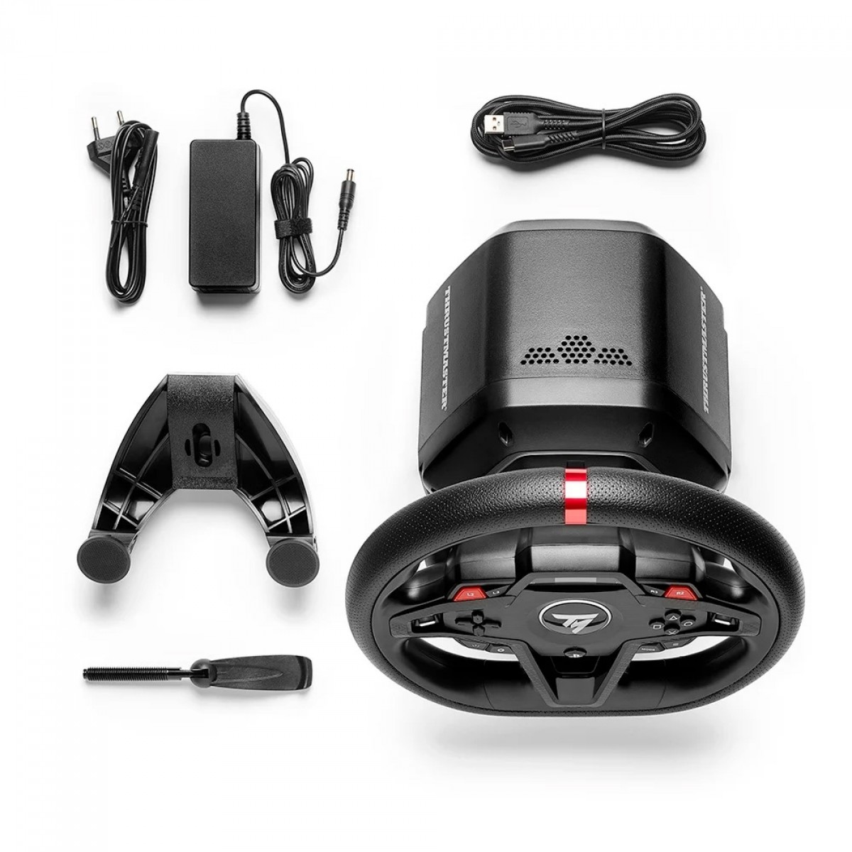 Volante Thrustmaster T248R, Force Feedback de 3.1nm, Com Pedais, Para PC, PS4 e PS5, 4160921