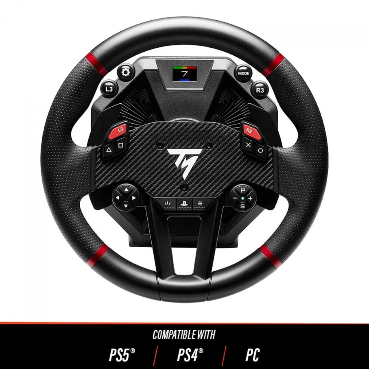 Volante Thrustmaster T598, Motor Direct Axial Drive, Com Pedais, Para PC, PS4 e PS5, 4160899