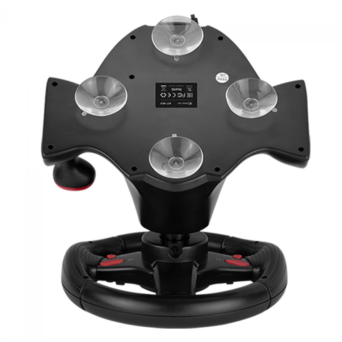 Volante Xtrike Me GP-903, PS4, PS3, XBOX One, XBOX 360, Switch, Android, PC, 180°, Com Pedal