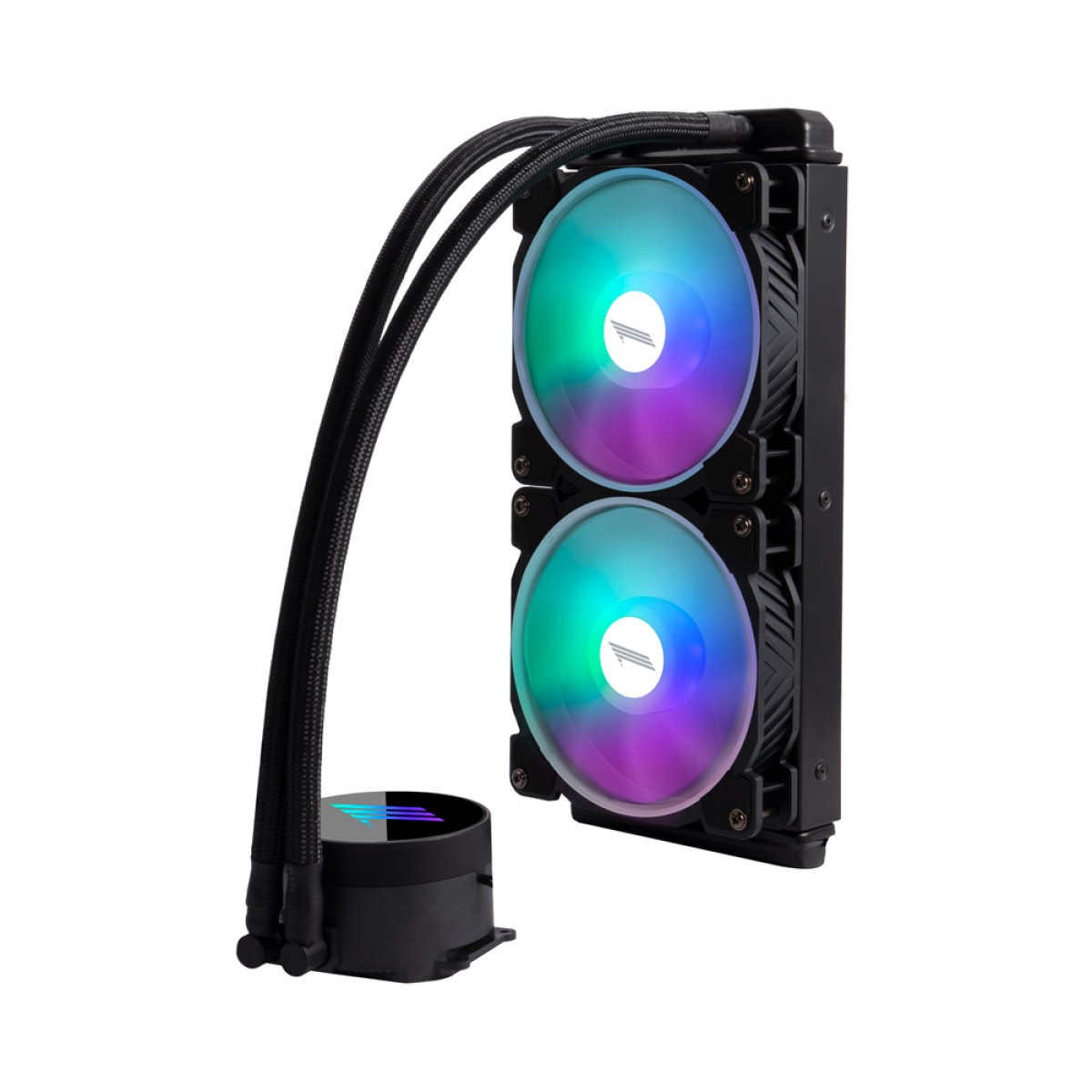 Water Cooler 1STPLAYER TS240, ARGB, 240mm, Intel-AMD, Compatível com LGA 1700, Controladora, Black