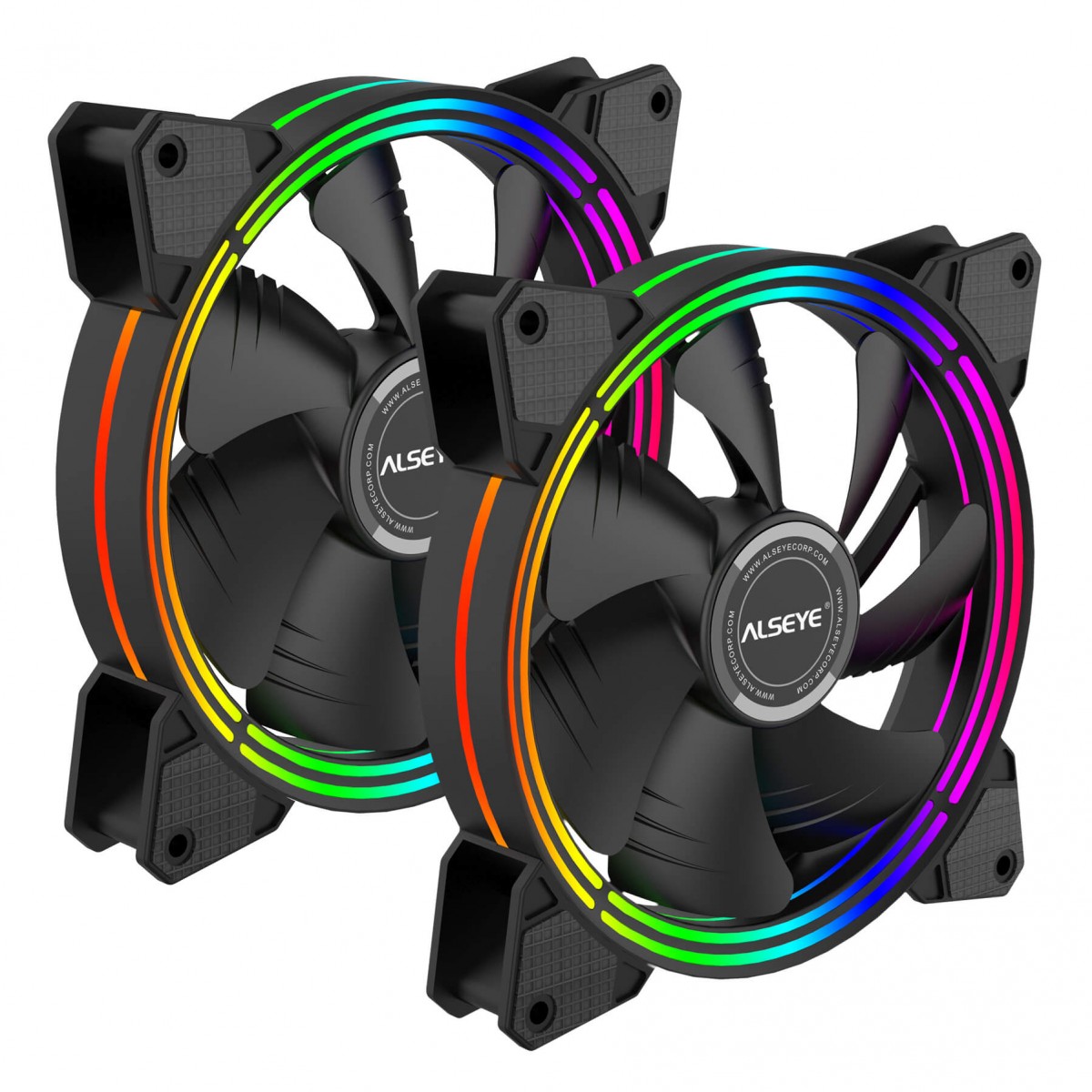 Water Cooler Alseye H280 Black, 280mm, RGB, Intel-AMD