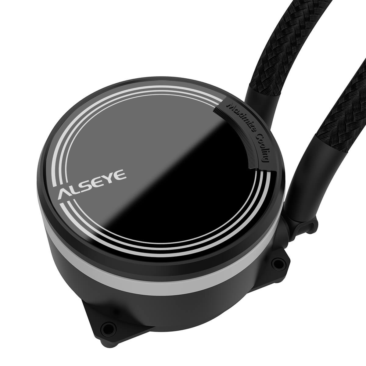 Water Cooler Alseye M120 Black, 120mm, RGB, Intel-AMD
