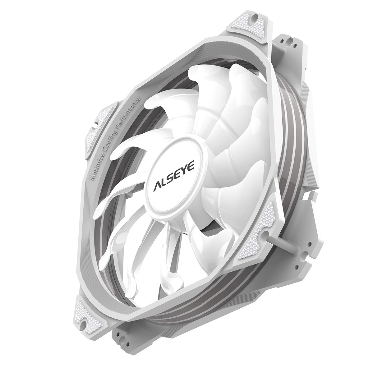 Water Cooler Alseye M360 White, 360mm, RGB, Intel-AMD