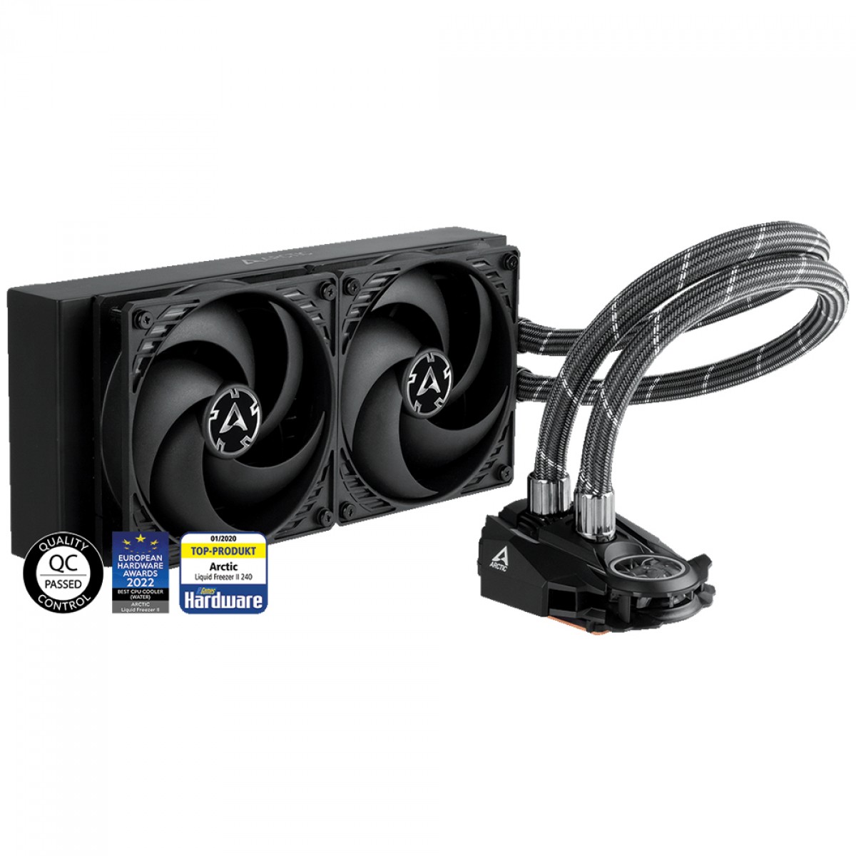 Water Cooler Arctic Liquid Freezer II 240, 240mm, Intel-AMD, Black, ACFRE00046B