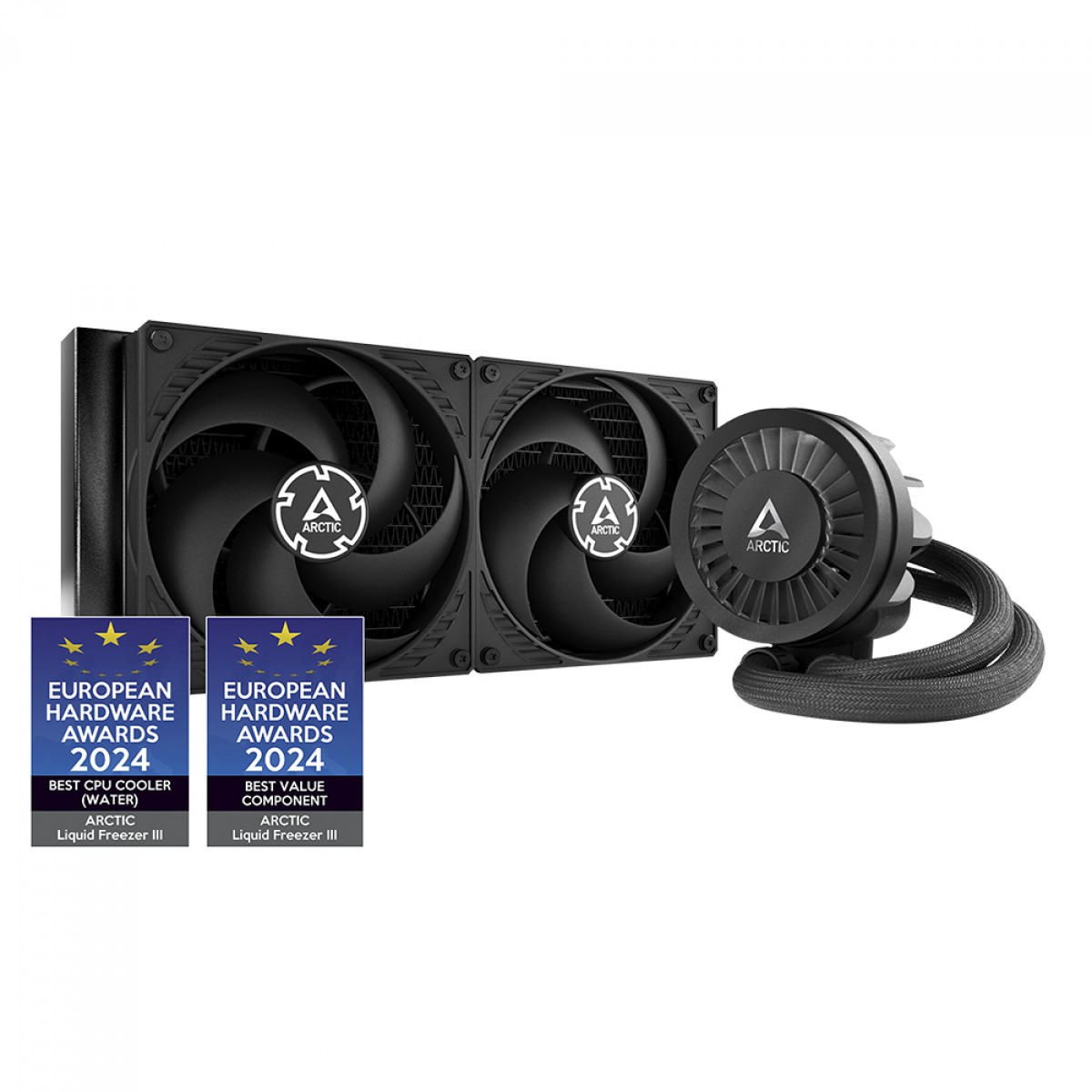 Water Cooler Arctic Liquid Freezer III 280, 280mm, Intel-AMD, Black, ACFRE00135A
