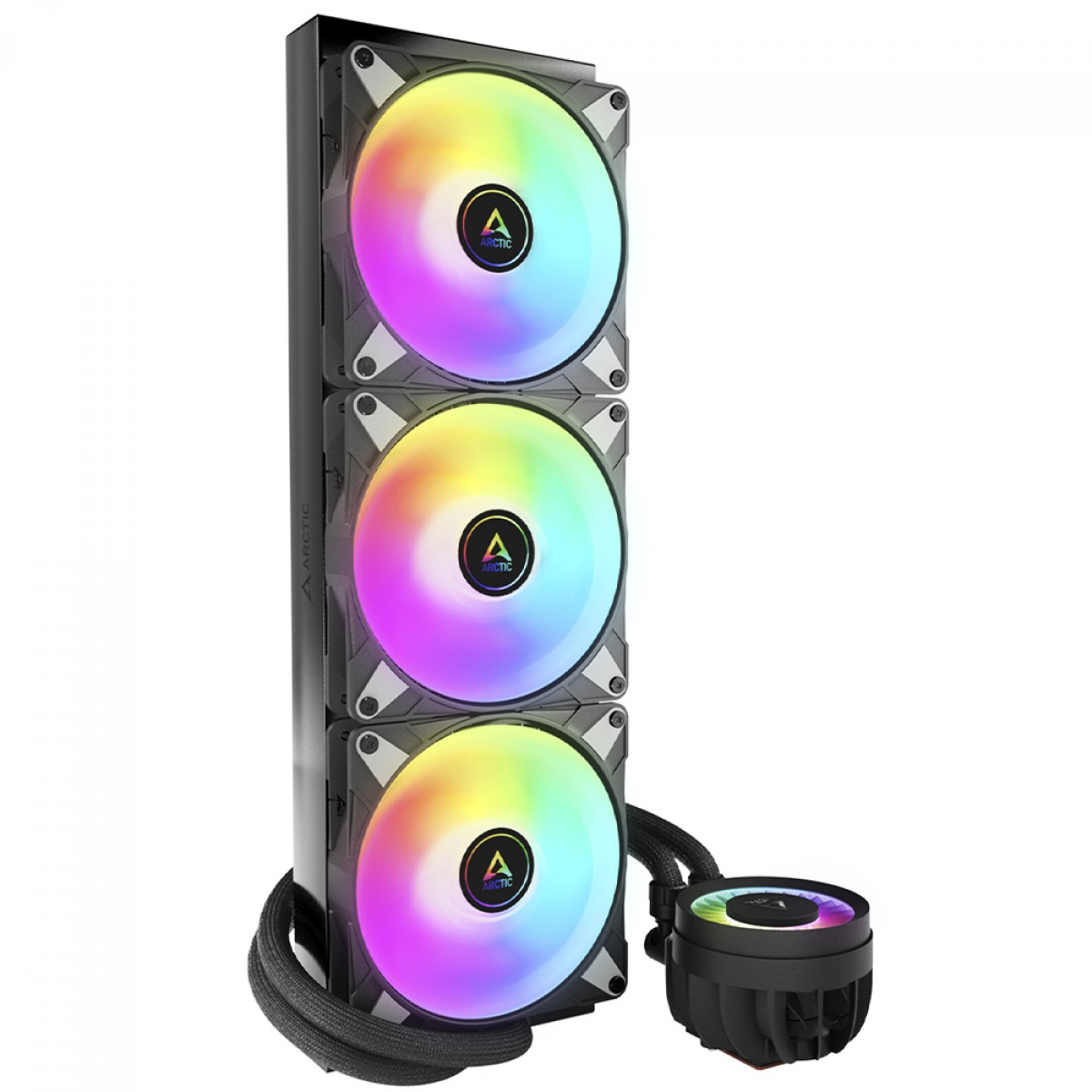 Water Cooler Arctic Liquid Freezer III 420, ARGB, 420mm, Intel/AMD, Black, ACFRE00145A