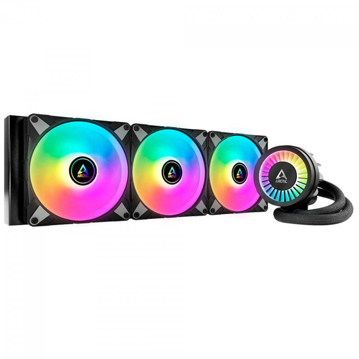 Water Cooler Arctic Liquid Freezer III 420, ARGB, 420mm, Intel/AMD, Black, ACFRE00145A