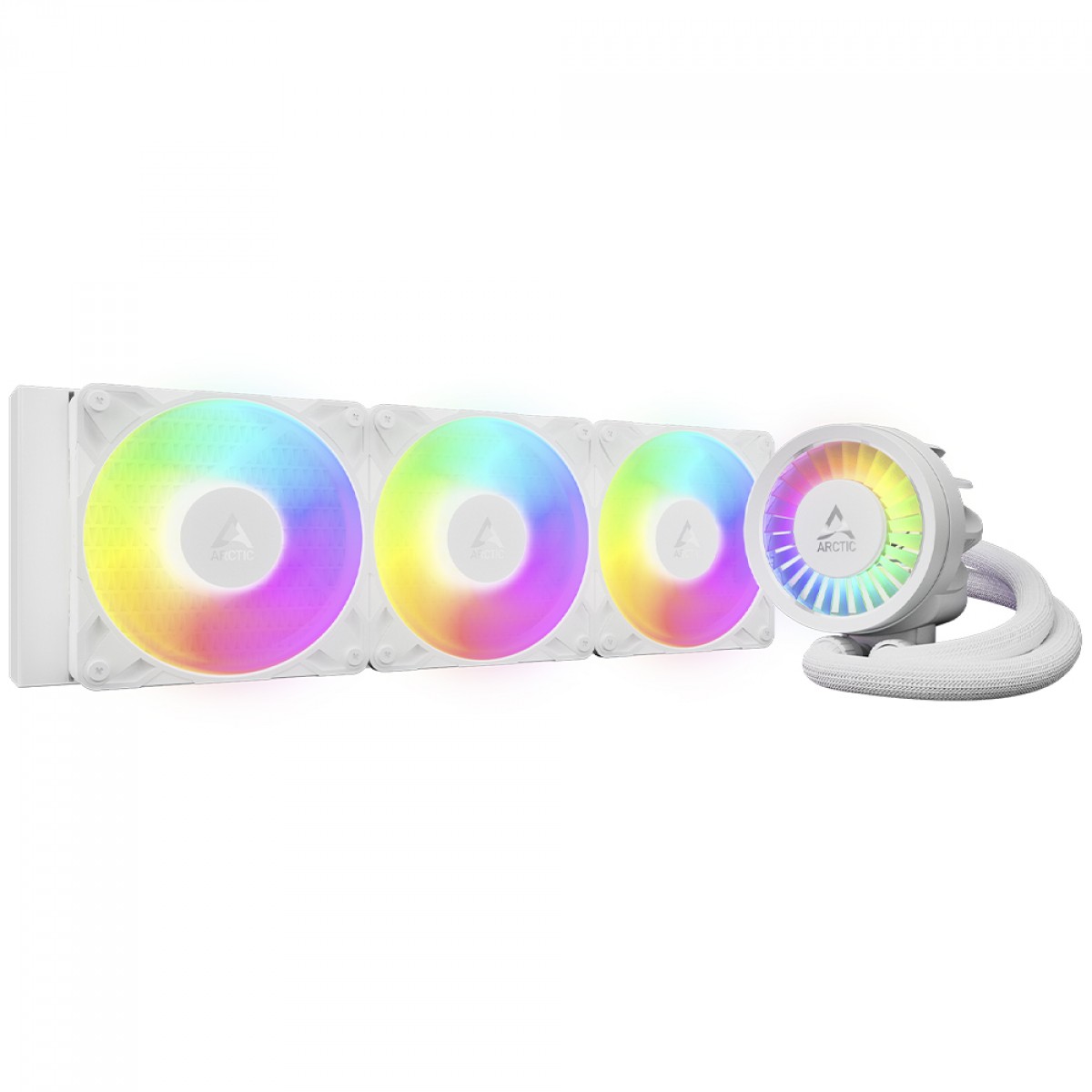 Water Cooler Arctic Liquid Freezer III Pro 360 White, ARGB, 360mm, Intel-AMD, Branco, ACFRE00188A