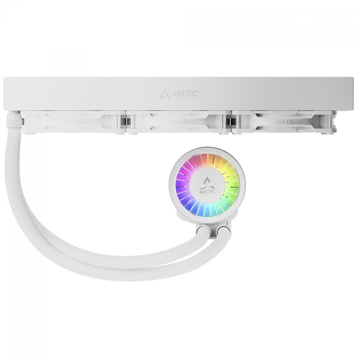 Water Cooler Arctic Liquid Freezer III Pro 360 White, ARGB, 360mm, Intel-AMD, Branco, ACFRE00188A