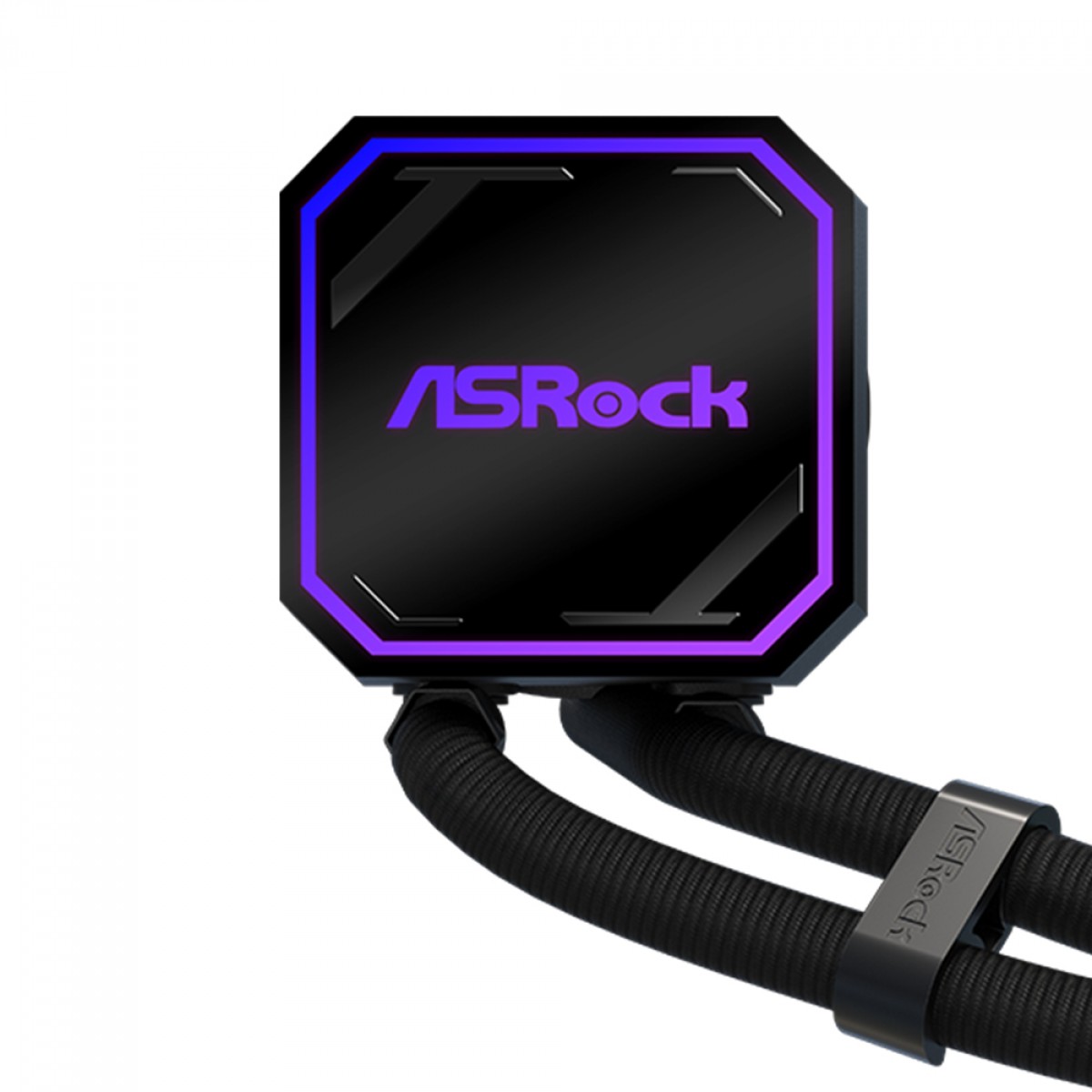 Water Cooler ASRock Pro 240, ARGB, 240mm, Intel-AMD, PWM, Preto, 90-APRA24-BAAGA6