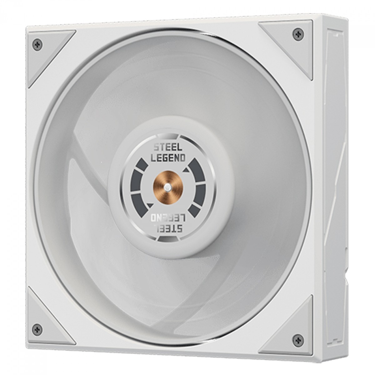 Water Cooler ASRock Steel Legend 360, ARGB, 360mm, Com Tela LCD, Intel-AMD, PWM, Branco, 90-ASLA36-WAAGA5