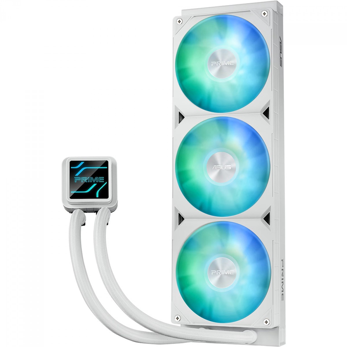 Water Cooler Asus Prime LC 360 ARGB, 360mm, Intel/AMD, Branco, 90RC0102-B0AAY0